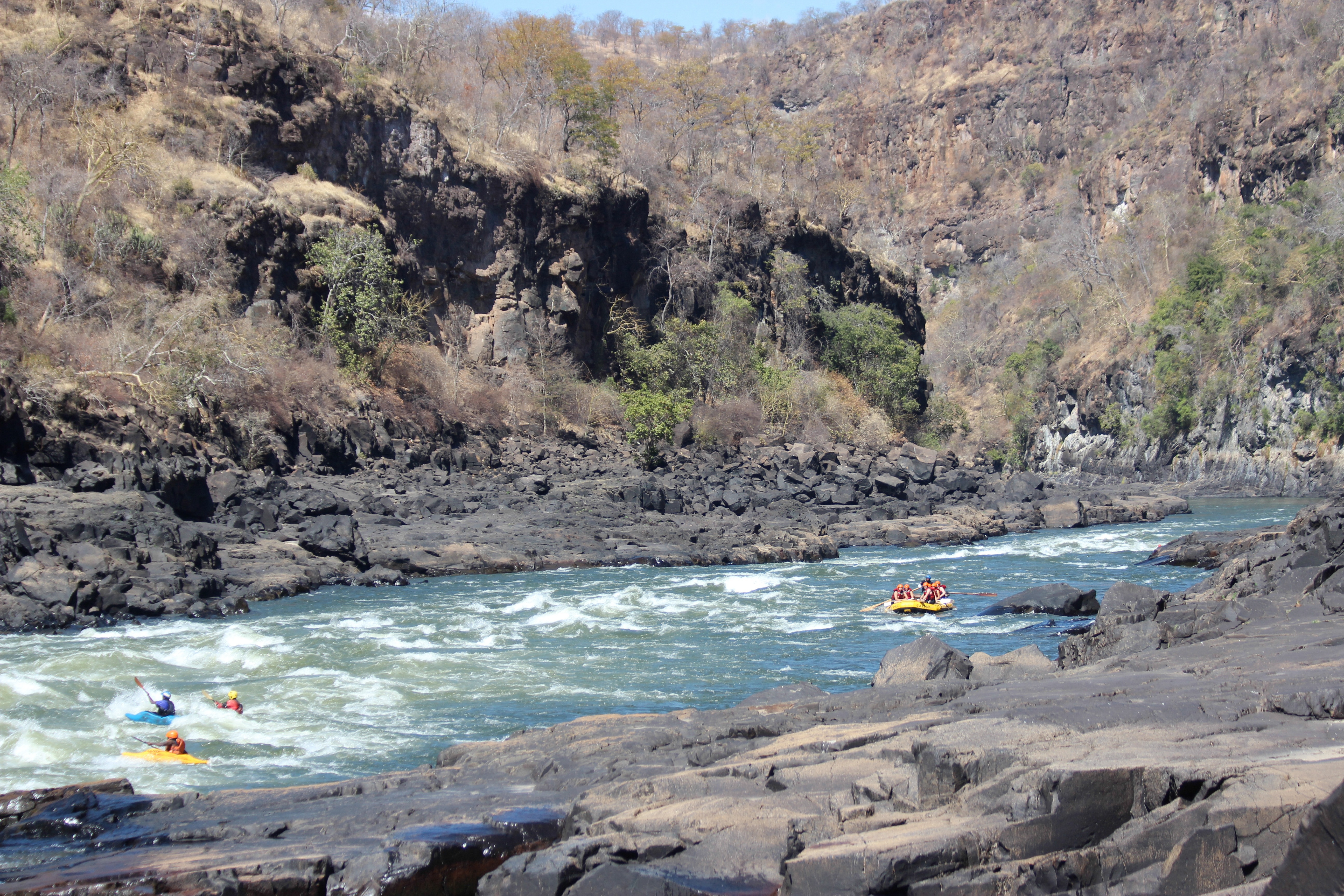 1/2 Day guided Canoe Safari on Upper Zambezi