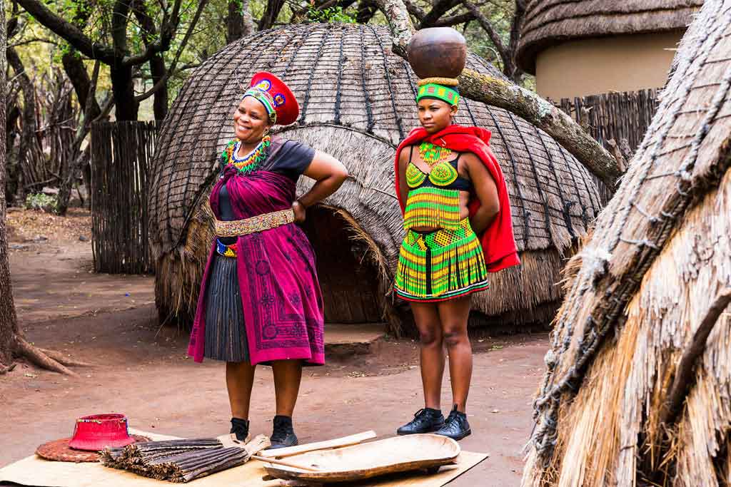 1 day discover South African culture at Lesedi village