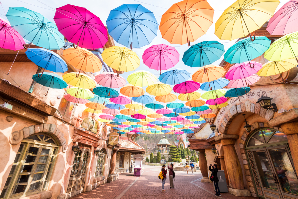 Private Roundtrip Transport to Everland w/Tickets (9 passengers max)
