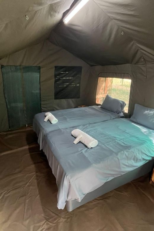 3 day Dumela budget safari camping fly in from Cape town