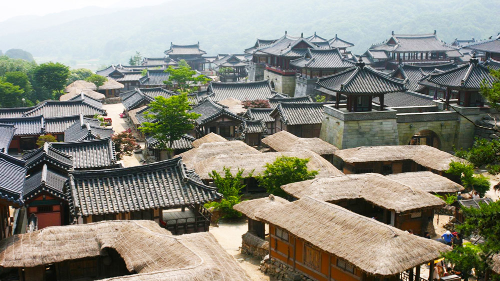 Korean Folk Village & Gwangmyeong Cave Seat In Coach Tour