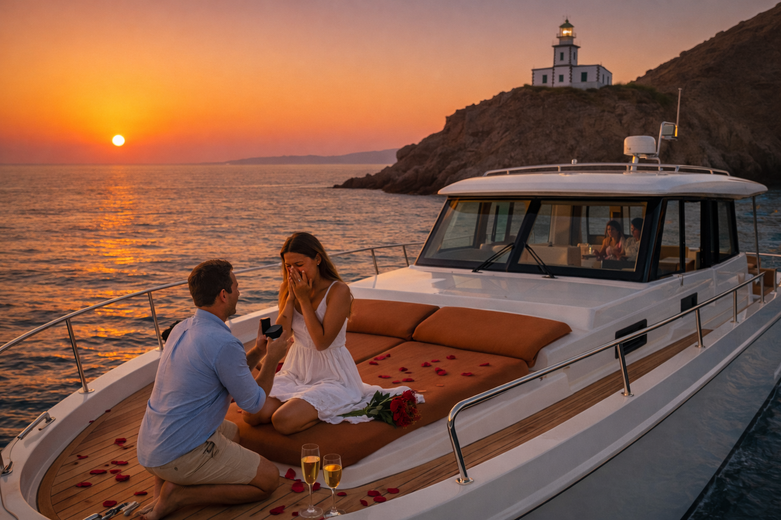 Create Your Own Santorini Yacht Experience Cruise gallery