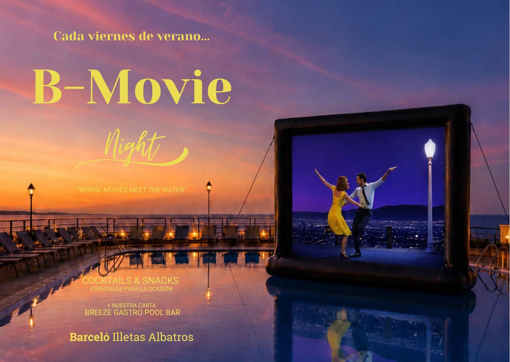 B-MOVIE en Barceló Illetas Albatros