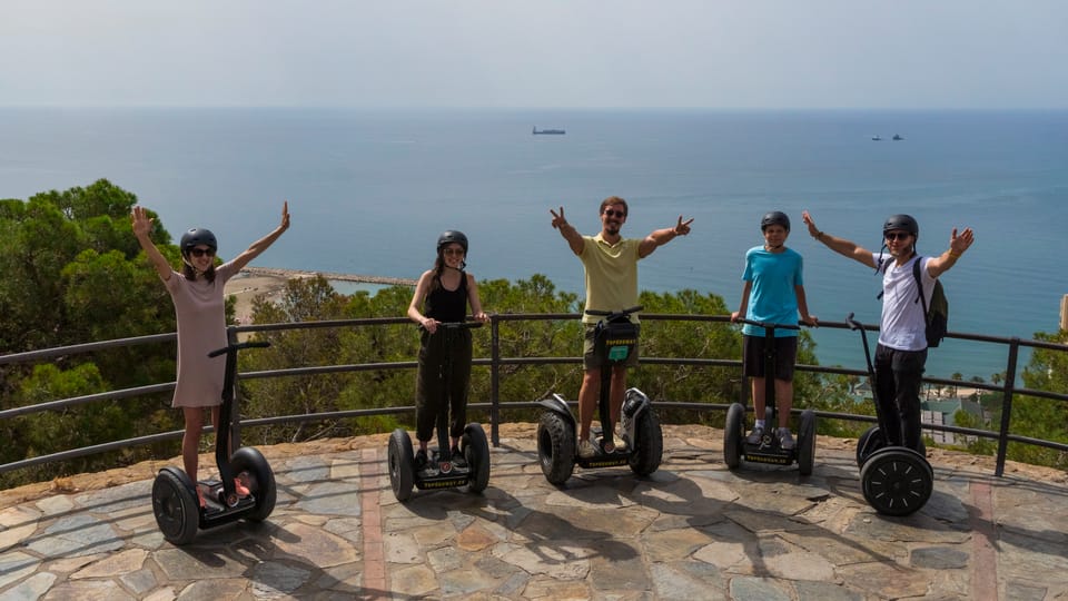 Visite de la ville de Malaga : visite panoramique en Segway d'une heure