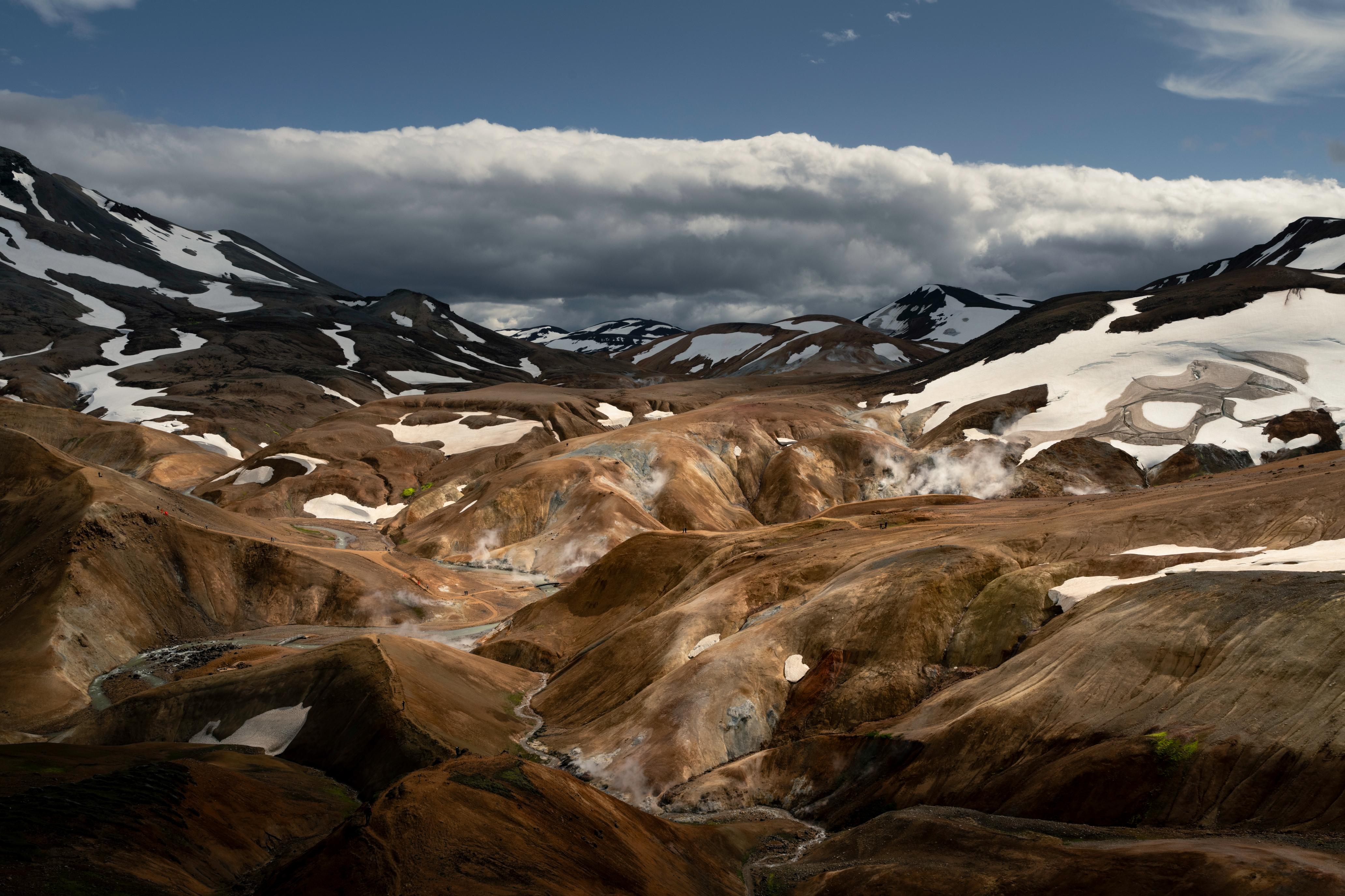 Hike in the Highlands, in the steaming valley of Kerlingarfjöll - photo 5
