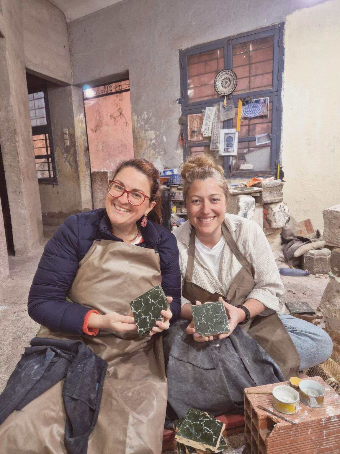 El arte de Zellige: clase privada de caligrafía y azulejos marroquíes en Marrakech