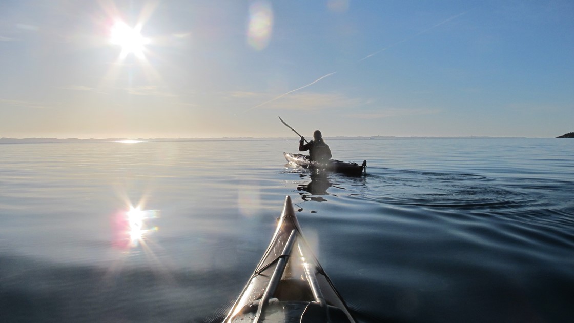 Kayaking in Bergen