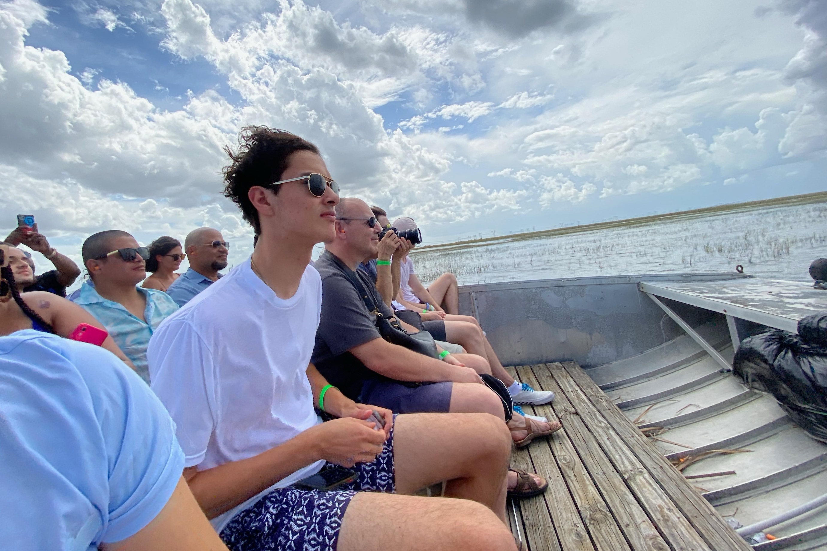 Miami Full-Day Combo: 75 min cruise + Everglades Airboat Tour + Double Decker Bus