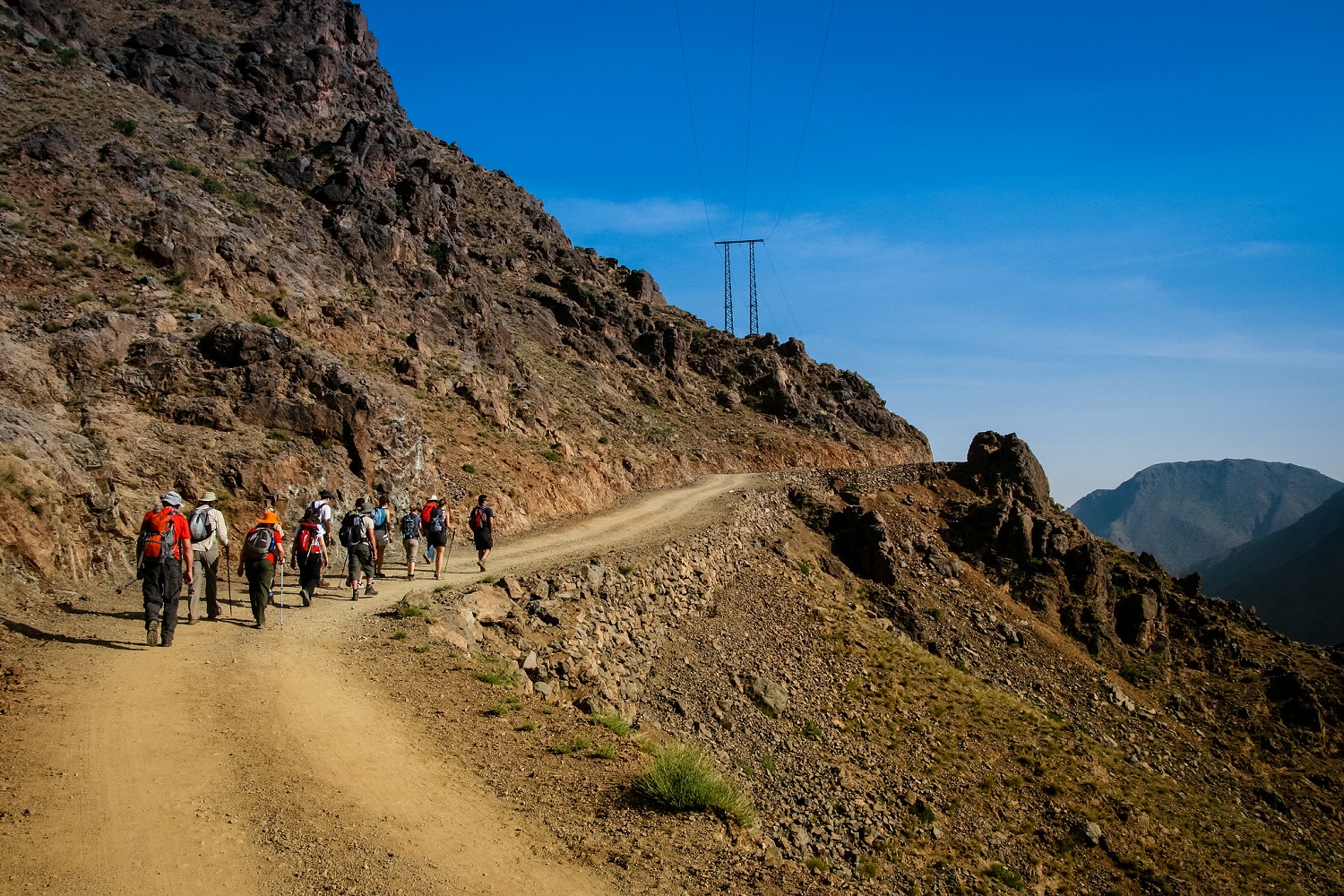 La mejor caminata de 2 días por Toubkal