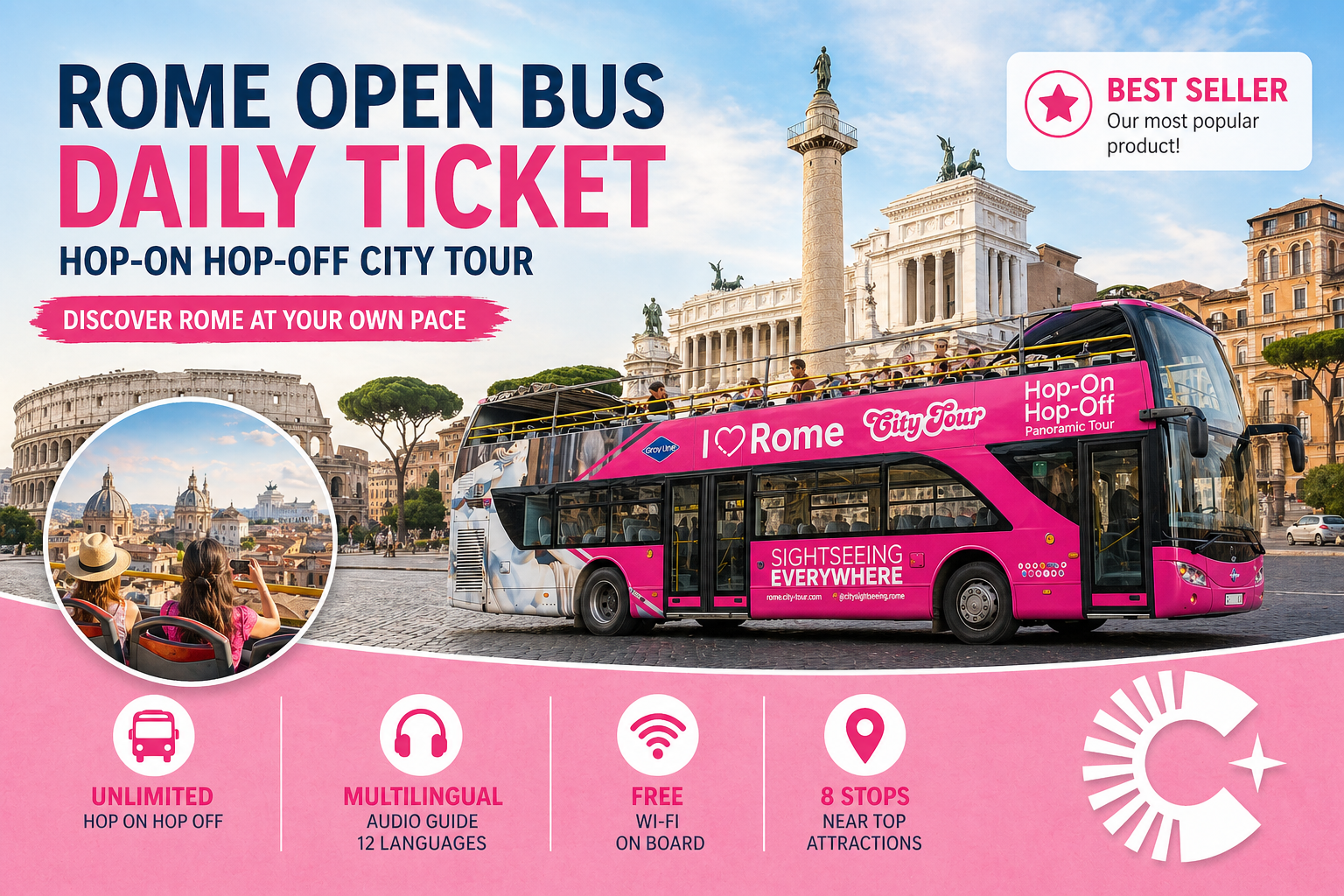 Daily Ticket - Hop-On Hop-Off Daily Ticket – Hop-On Hop-Off