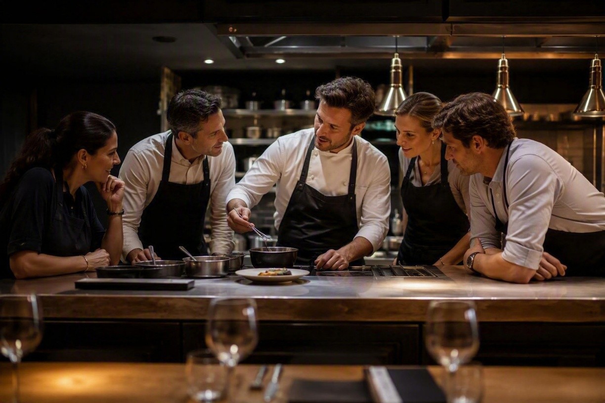 Chef´s table en el Palacio de San Juan