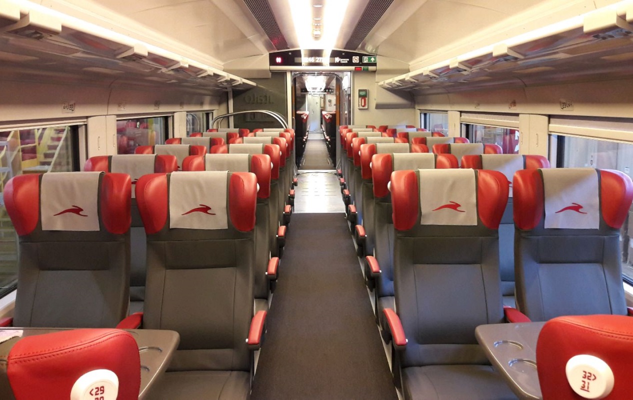 Italo One Way Train Ticket From Milan To Rome