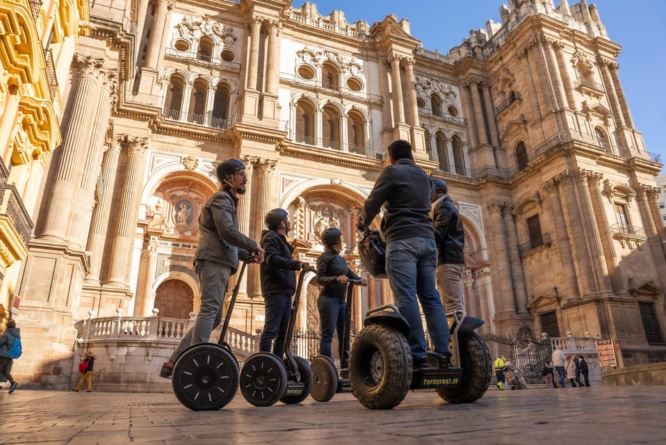 Malaga Şehir Turu 3 Saatlik Tarihi Segway Macerası