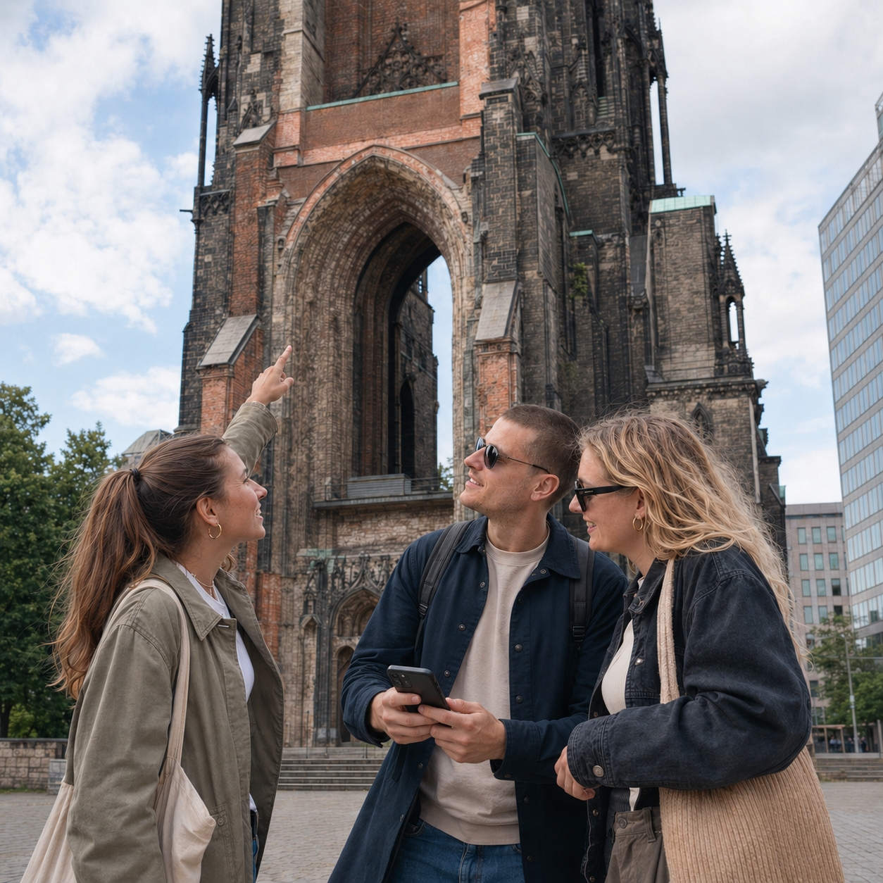 Self-Guided Secrets of Hamburg Exploration Game