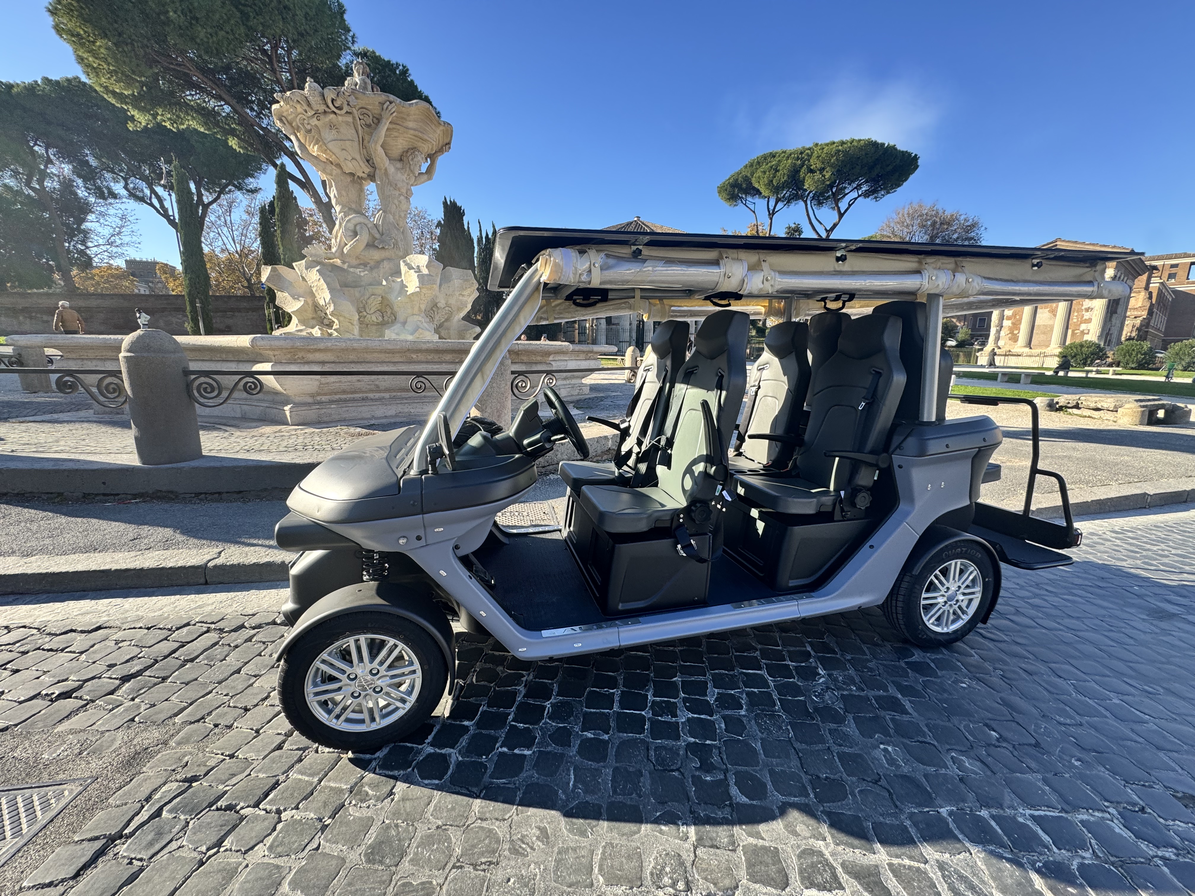 Civitavecchia to Rome VIP Tour & Transfers: Private Golf Cart Ride & Colosseum - Photo 4