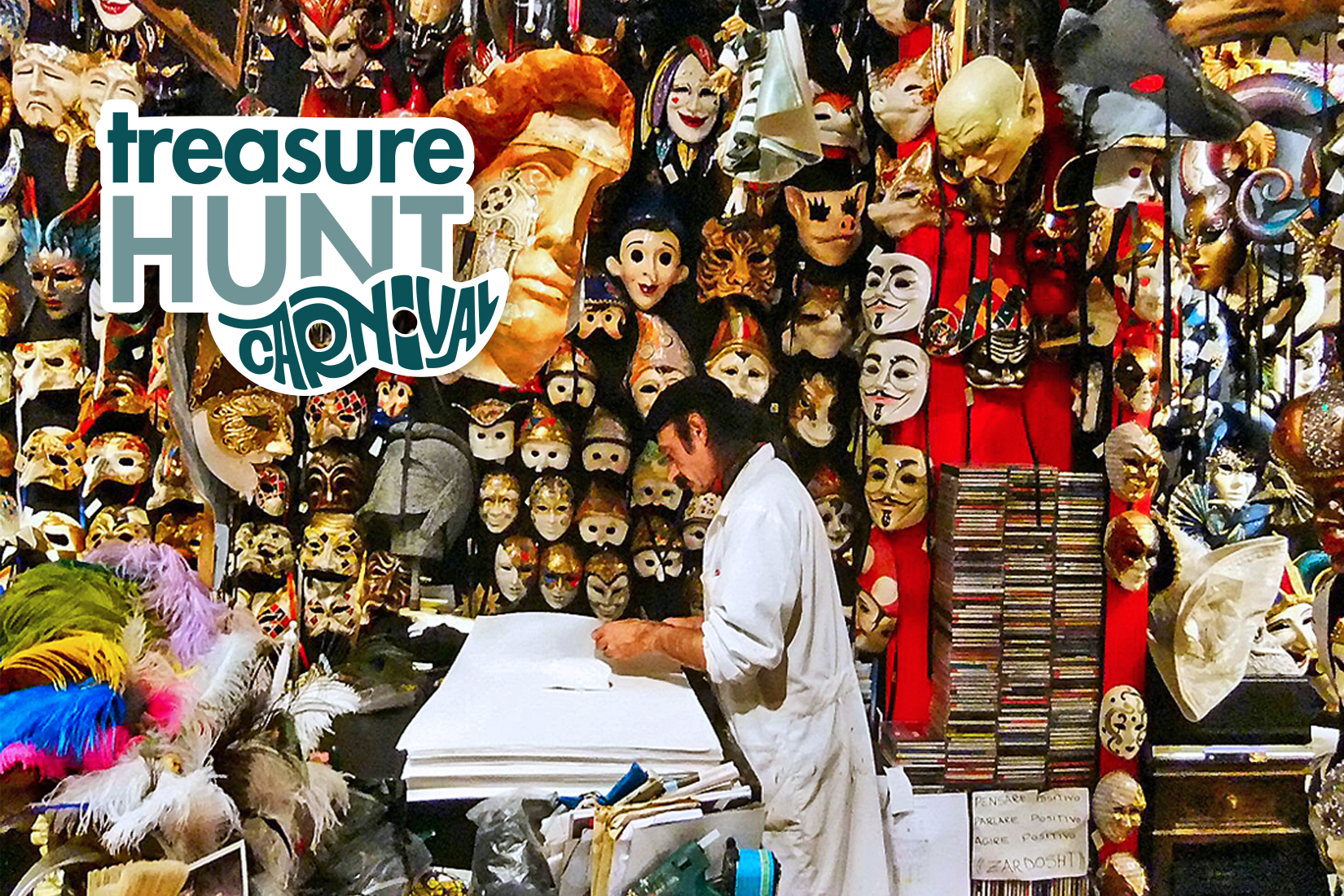 Taller de búsqueda del tesoro y pintura de máscaras de carnaval - Foto 3
