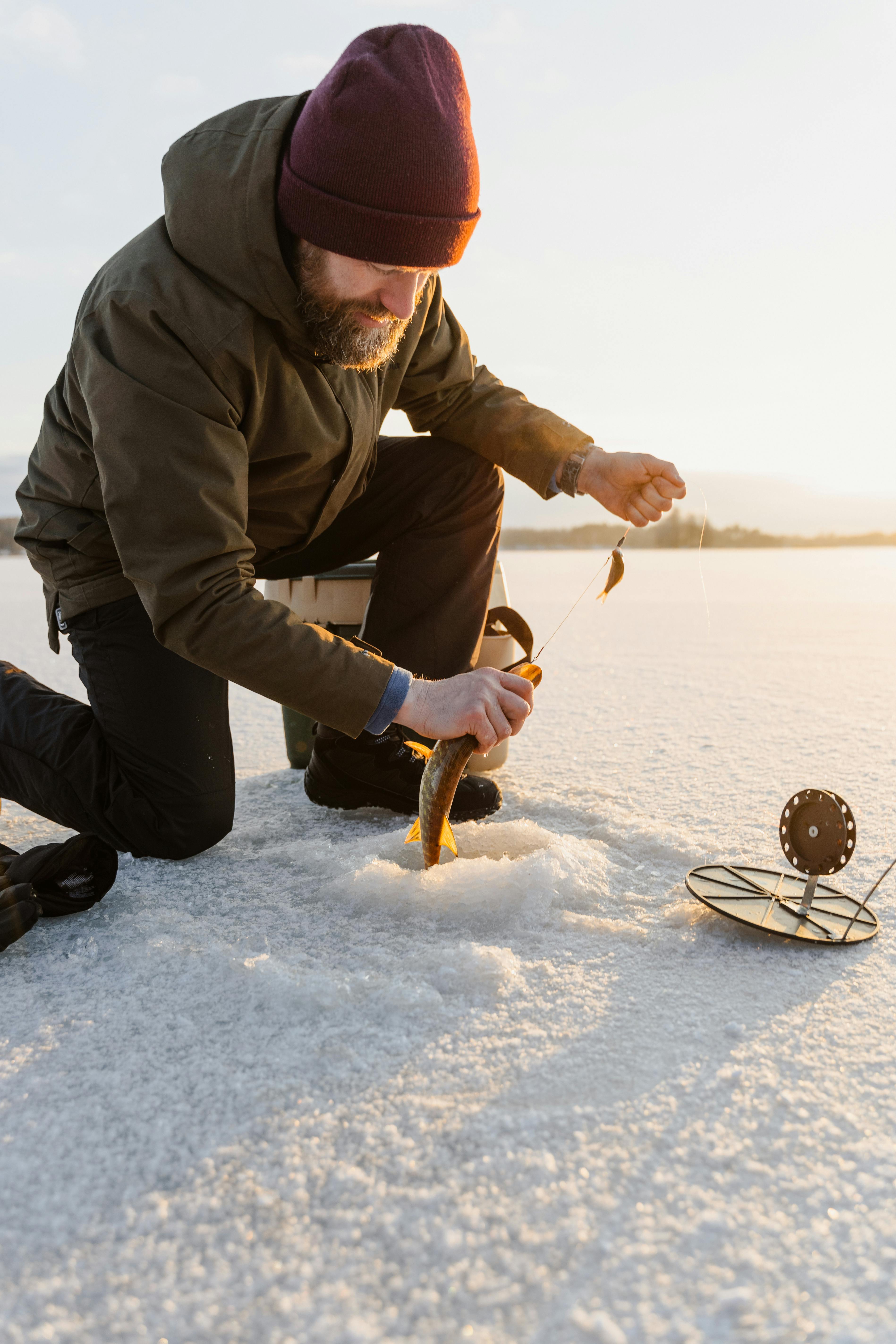 Ice Fishing Adventure in Levi with local guide Ice Fishing Adventure in Levi with local guide