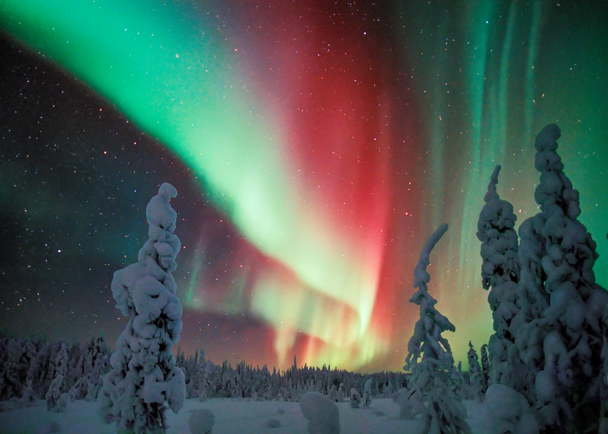Caza de auroras boreales desde Kemi - Kemi
