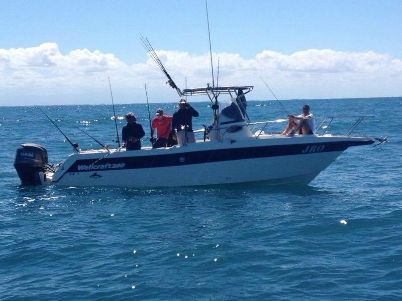 Experiencia de pesca en el océano