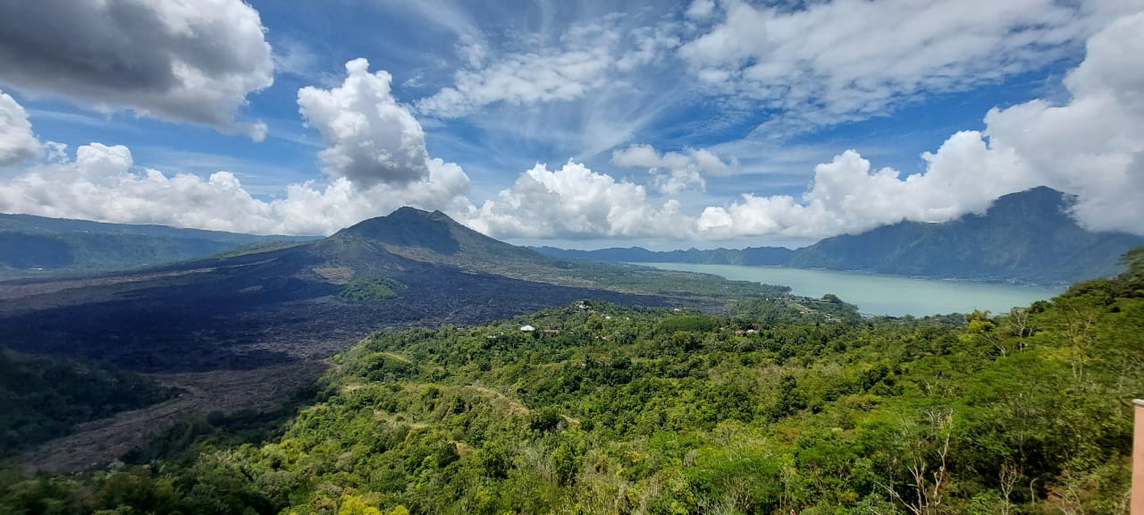 Excursión de día completo a la isla de Bali, incluido el monte Batur y el santuario del Bosque Sagrado de los Monos