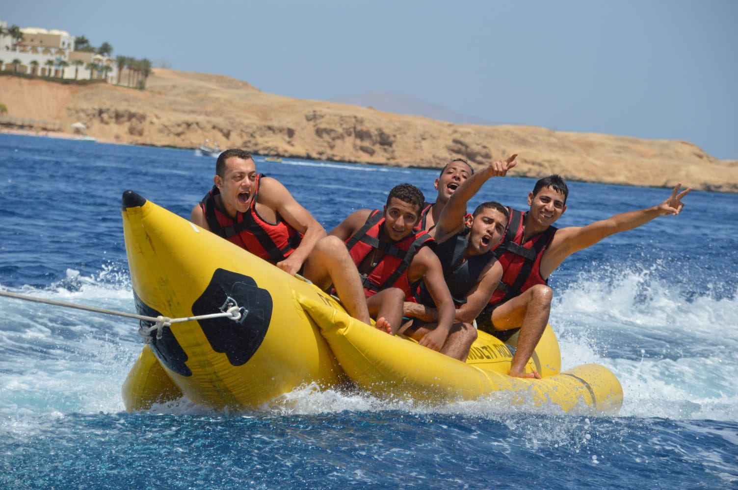 Paseo en banana o tubo en Sharm El Sheikh