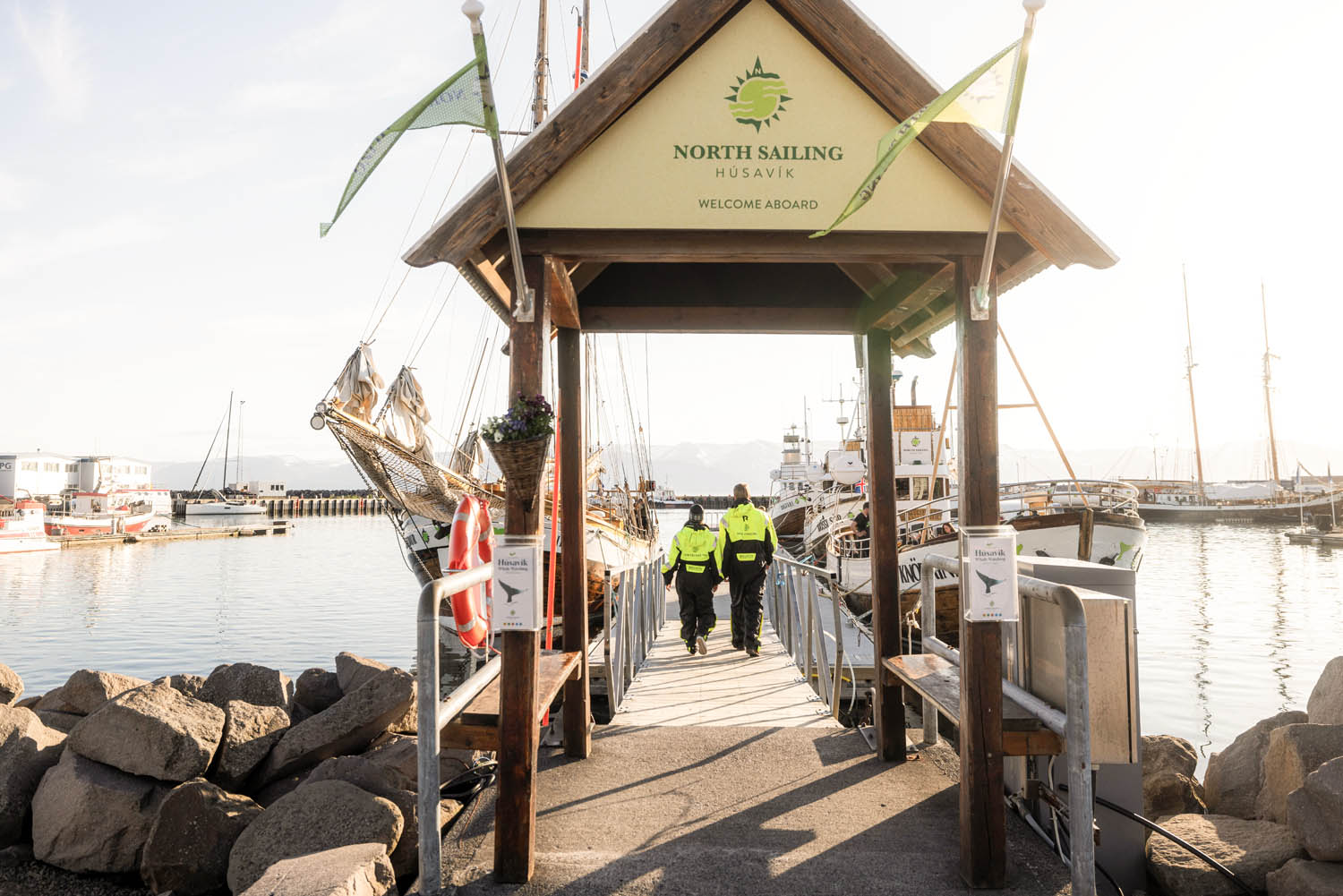 Midnight Sun Whale Watching from Húsavík