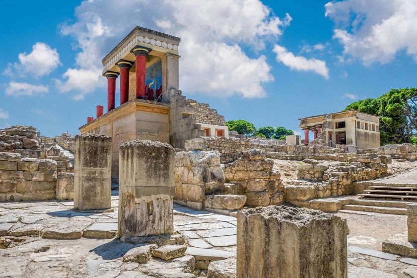 Tour privado desde Rethymno: Palacio de Knossos y ciudad de Heraklion