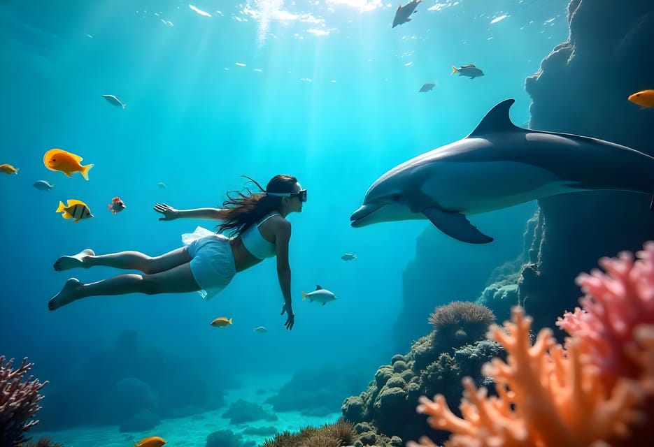 Hurghada: excursión de un día para bucear con esnórquel a Sharm El Naga con almuerzo y traslados