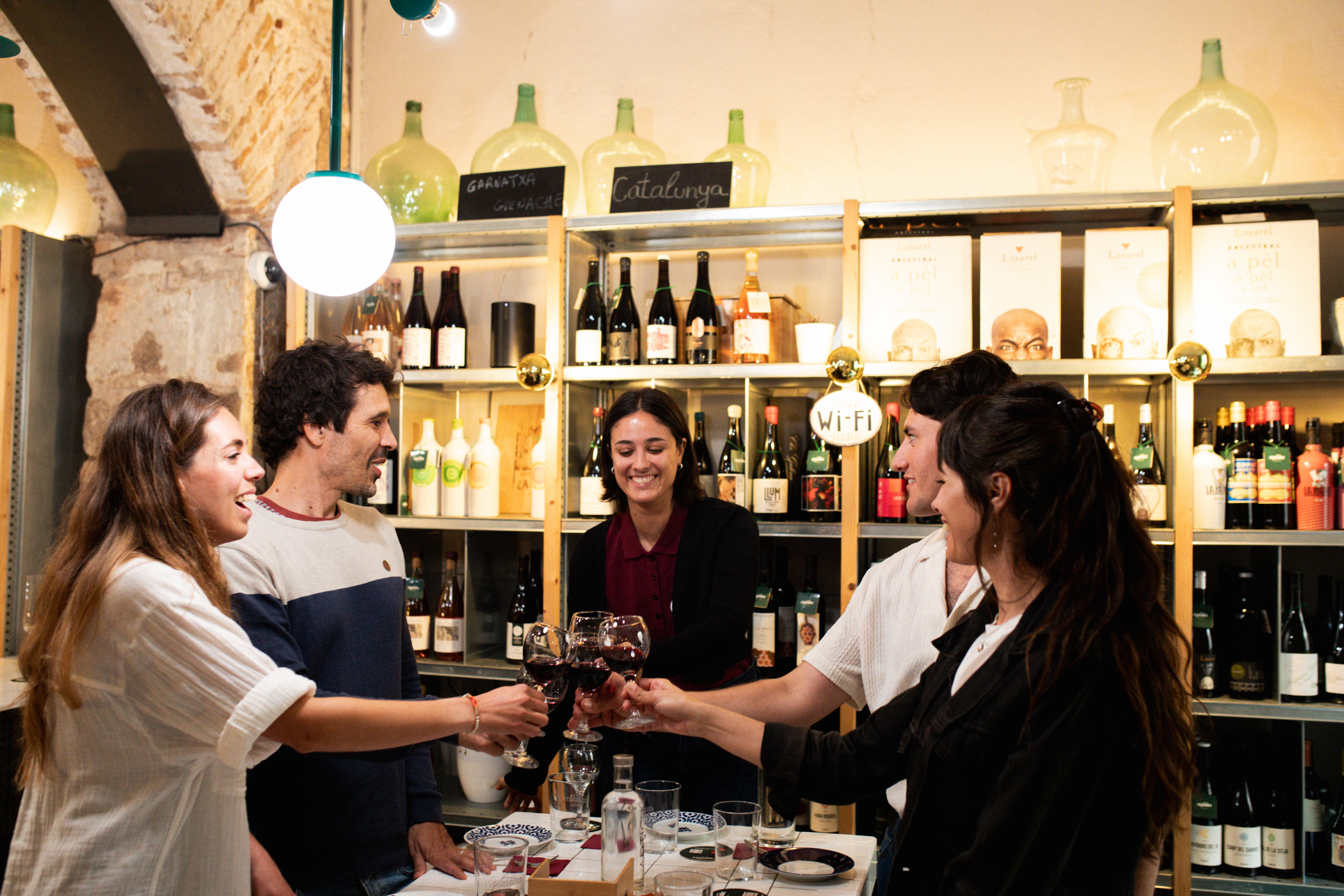 Private tapas and wine walking tour experience