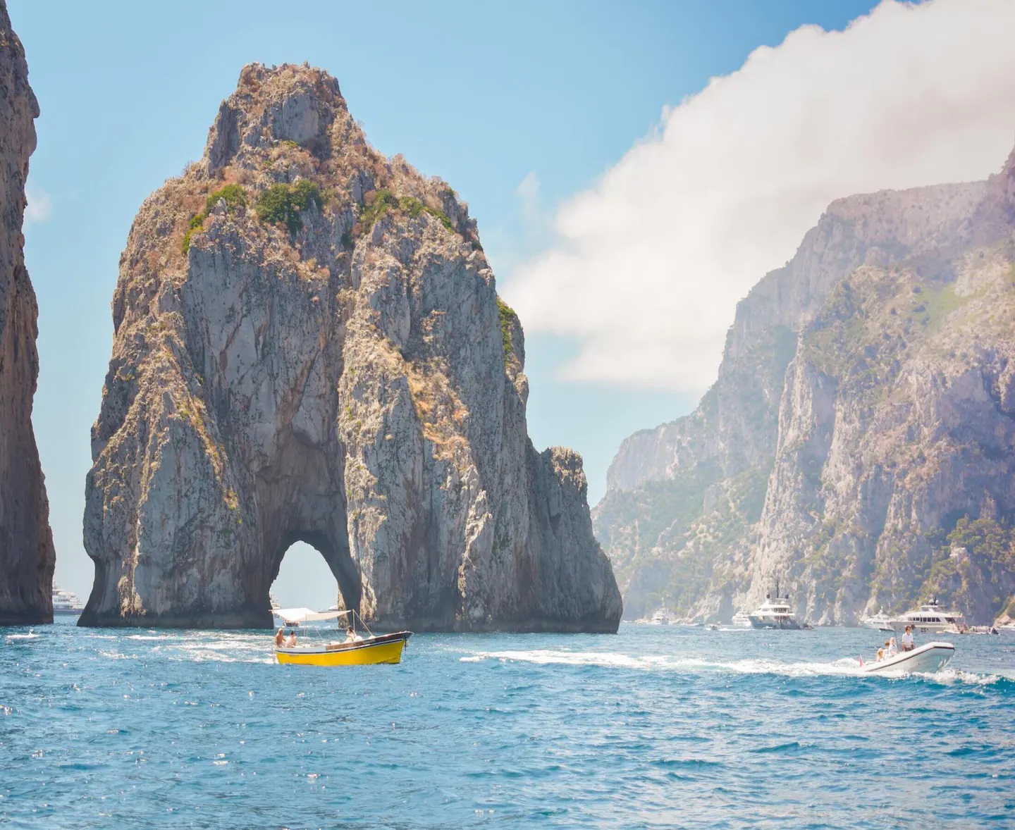 Capri Boat Experience: Faraglioni, Caves, Swim, Limoncello & Snacks - Photo 17