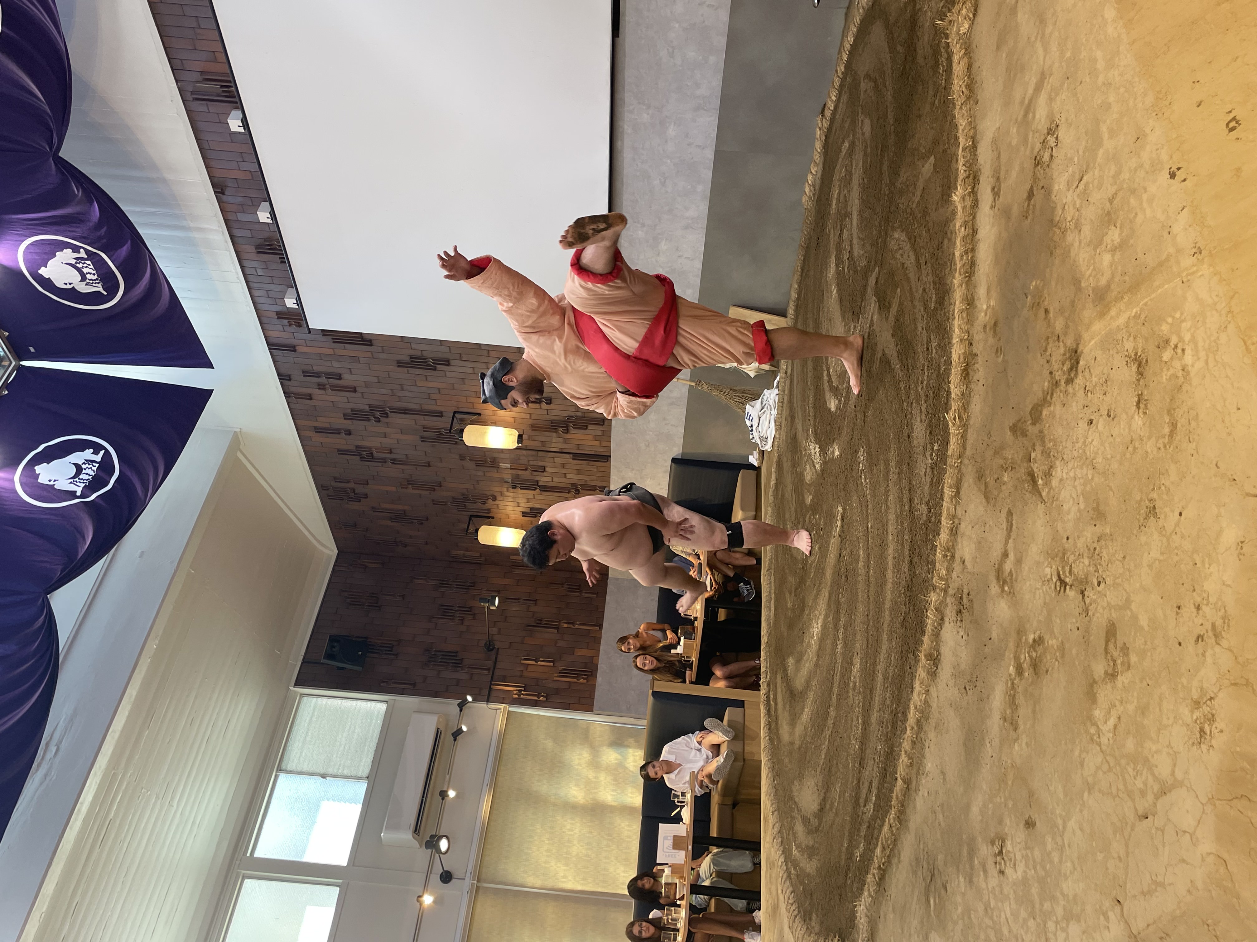 the SUMO show with Dinner in Tokyo