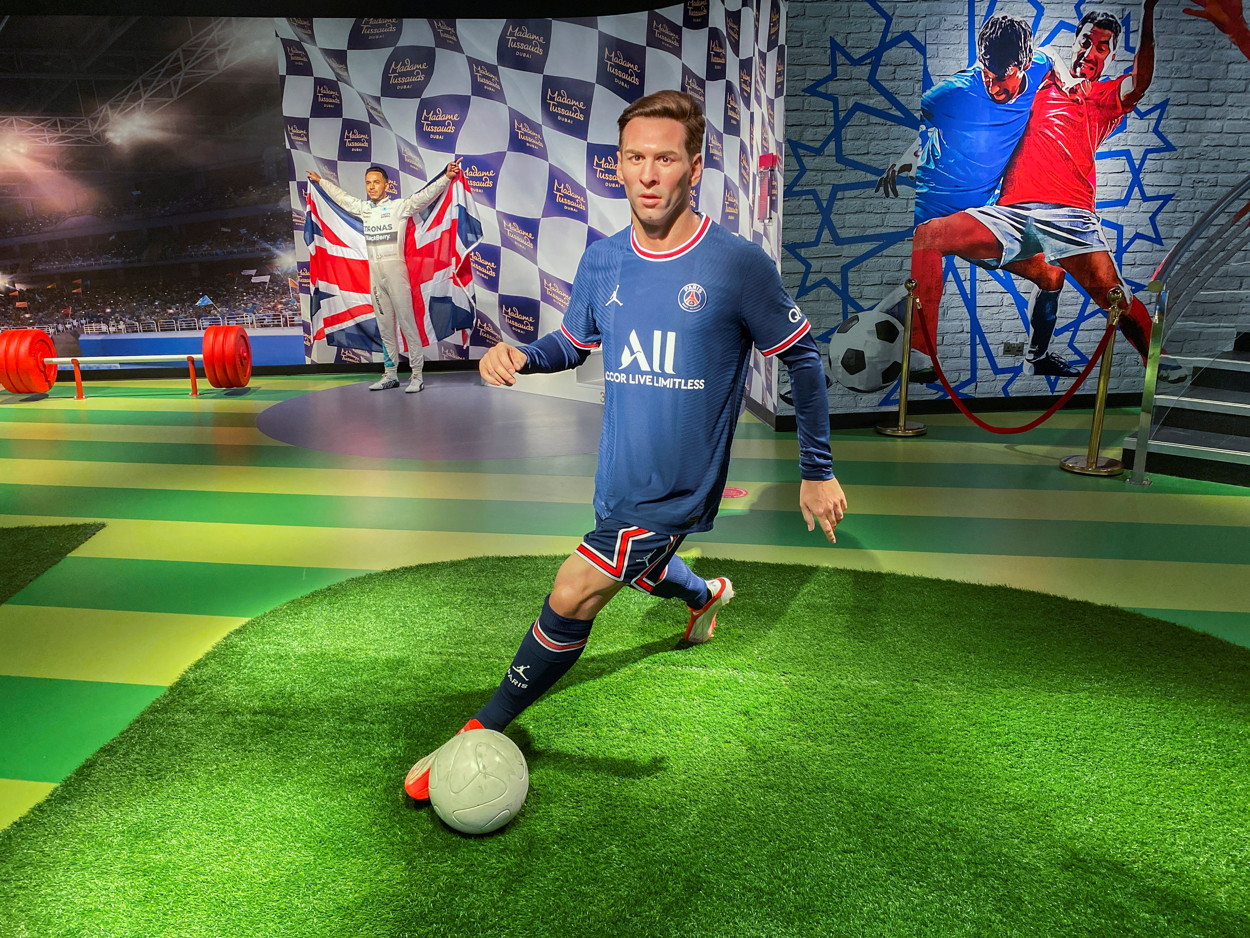 Dubai Madame Tussauds Museum tour & Marina Dhow Cruise with Dinner in Private Transfers Dubai Madame Tussauds Museum tour & Marina Dhow Cruise with Dinner in Private Transfers
