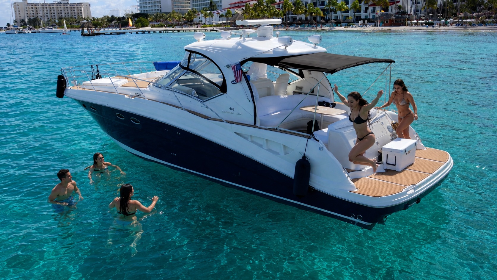 Private yacht experience in Cancun
