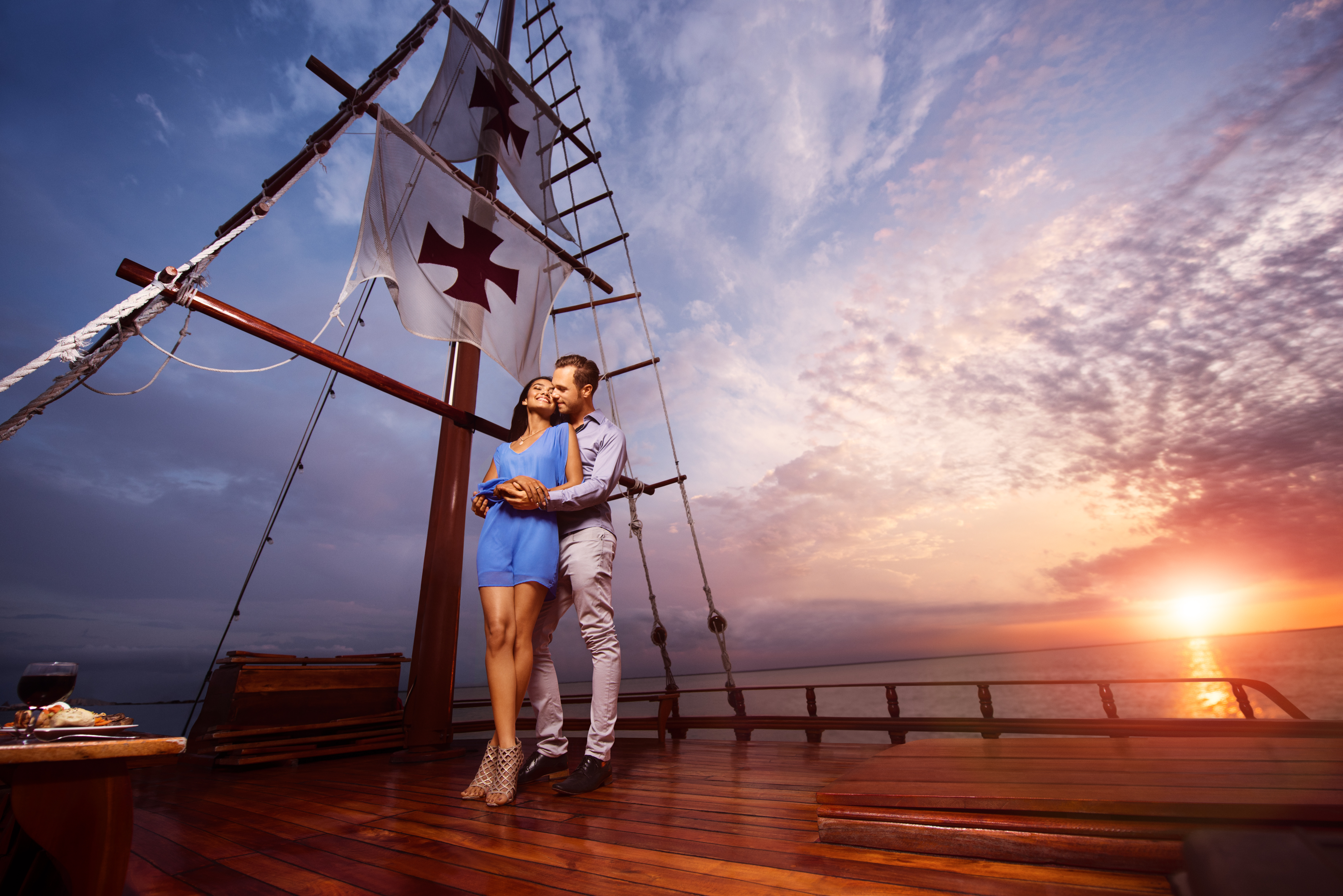 Columbus The Romantic Dinner Cruise: cena en galeón español