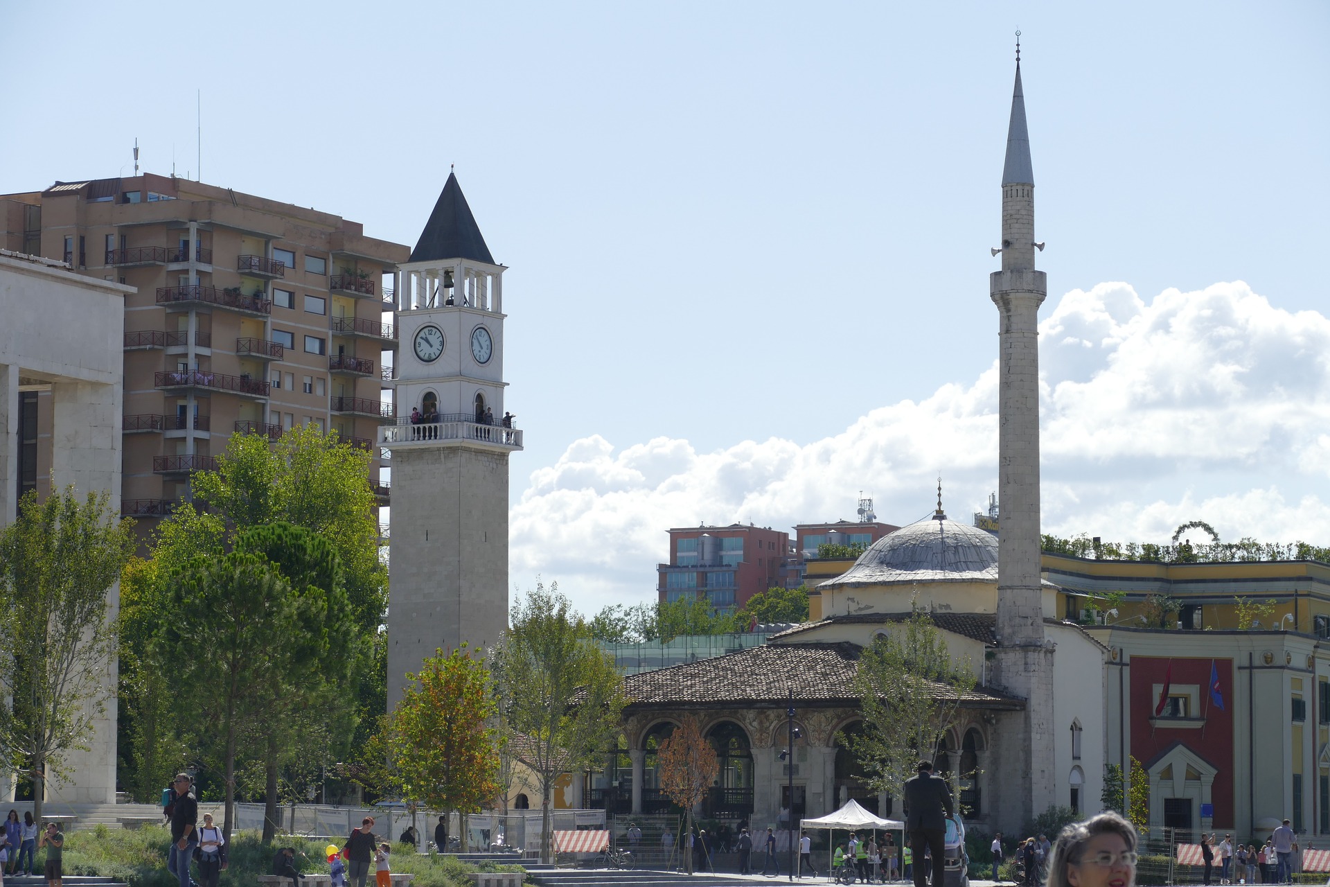 Private one way sightseeing transfer from Skopje to Tirana, via Ohrid and Ohrid lake