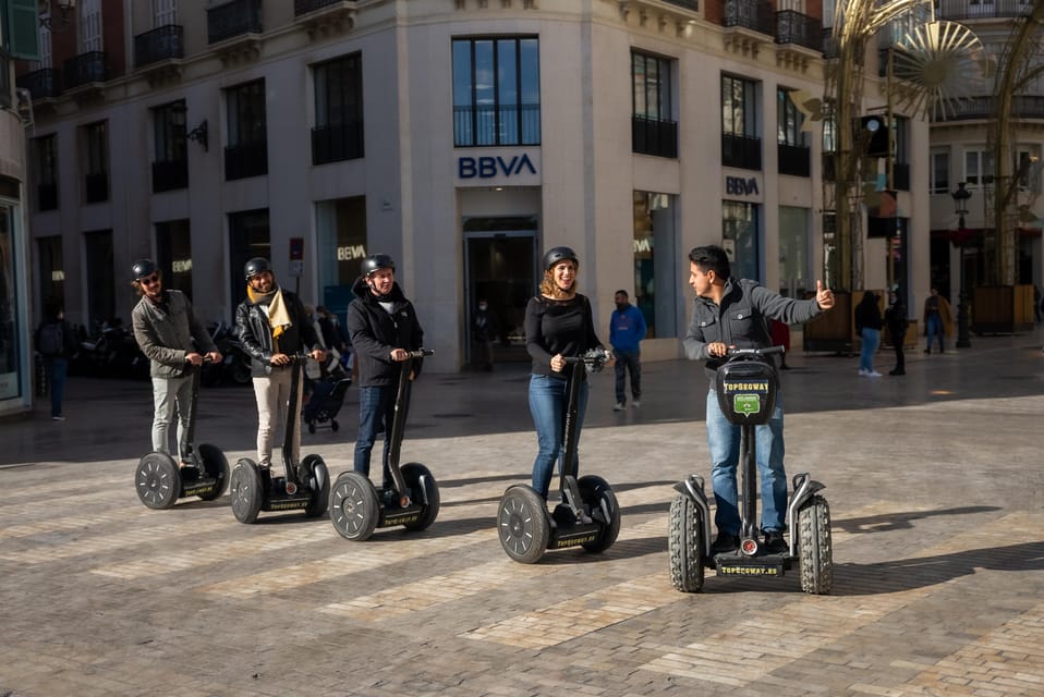 Malaga Şehir Turu 3 Saatlik Tarihi Segway Macerası
