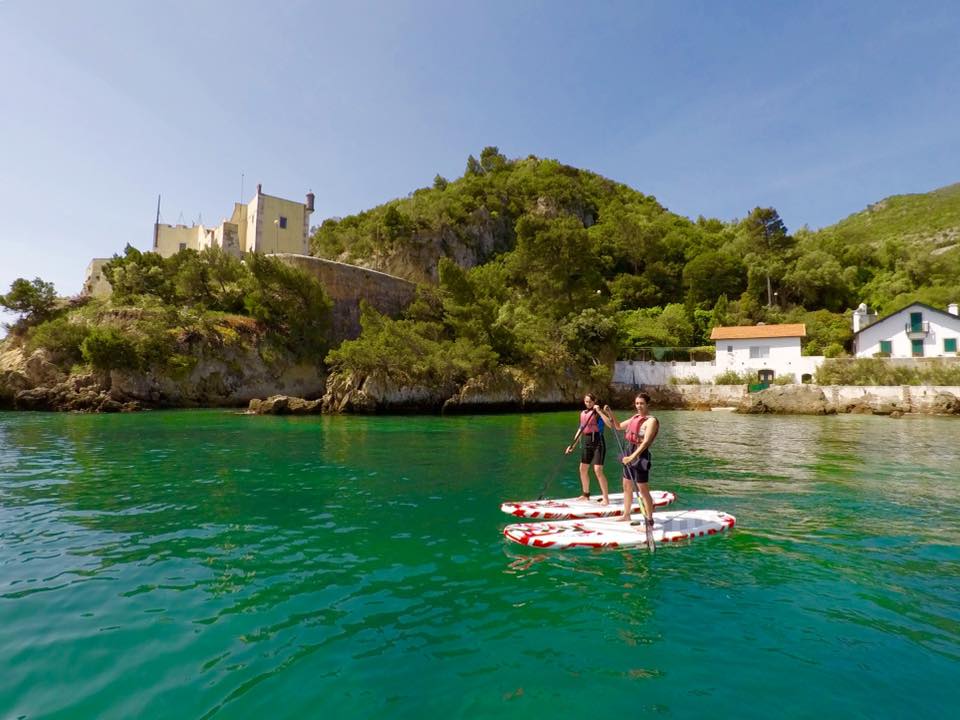 Experiencia de Stand Up Paddle en Portinho da Arrábida