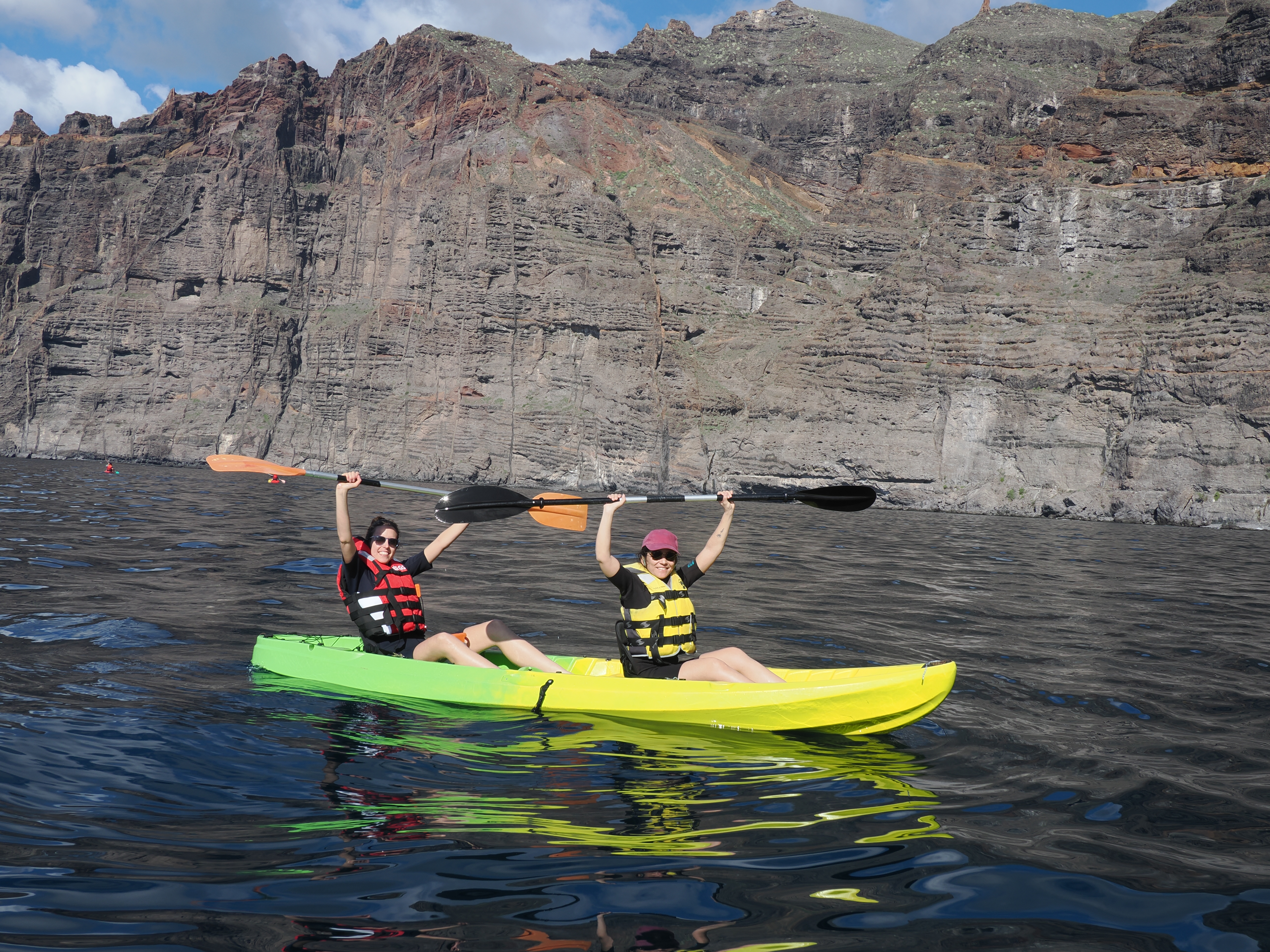 Alquiler de kayak por 2 horas en Los Gigantes