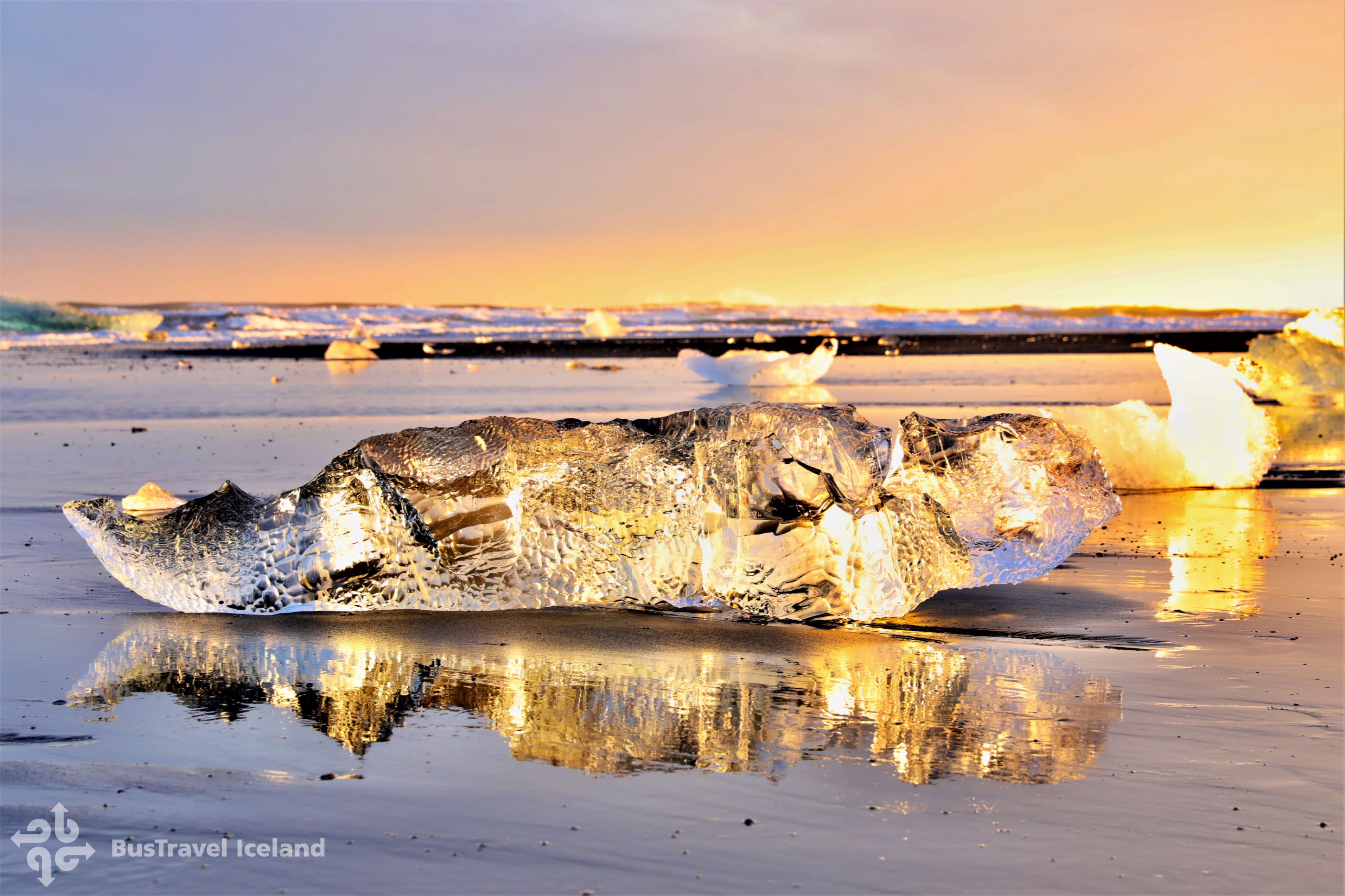 Glacier Lagoon & Diamond Beach Tour From Djúpivogur Port - photo 2