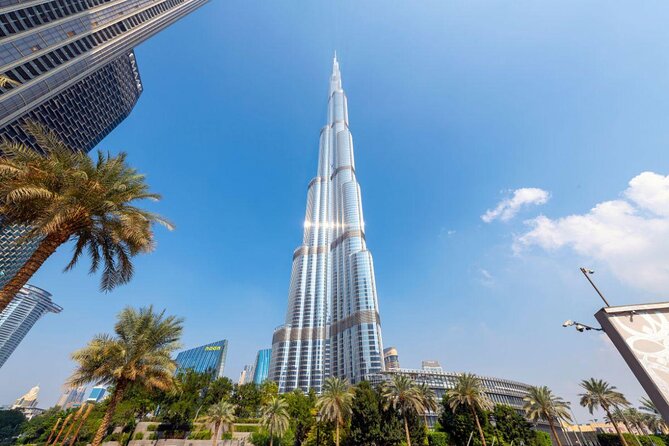 Burj Khalifa 124/125th floor visit, Dubai Mall shopping tour & Marina Dhow Cruise Dinner with Private Roundtrip Transfer