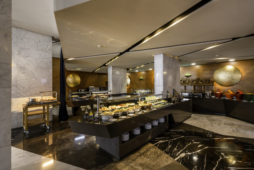 Dîner buffet de l'iftar du Ramadan