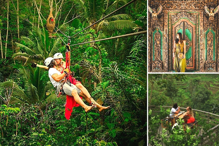 Ubud - Columpio en la jungla - Bosque de los monos - Cascada - Templo del agua - Wi-Fi GRATUITO - Foto 4