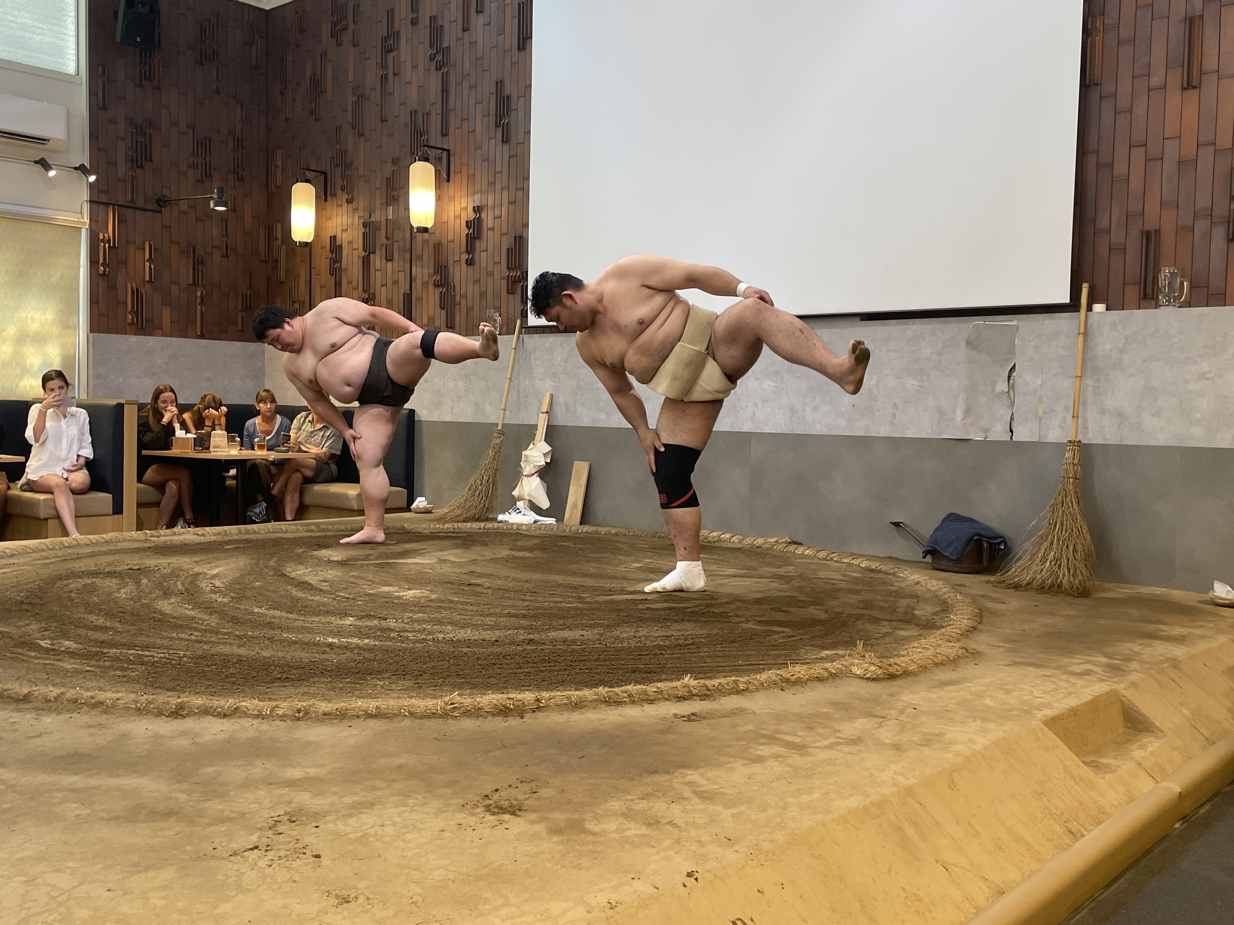 the SUMO show with Dinner in Tokyo