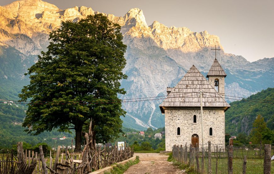 Albania in 3-days: Berat, Durres, Theth Alps Tours from Tirana