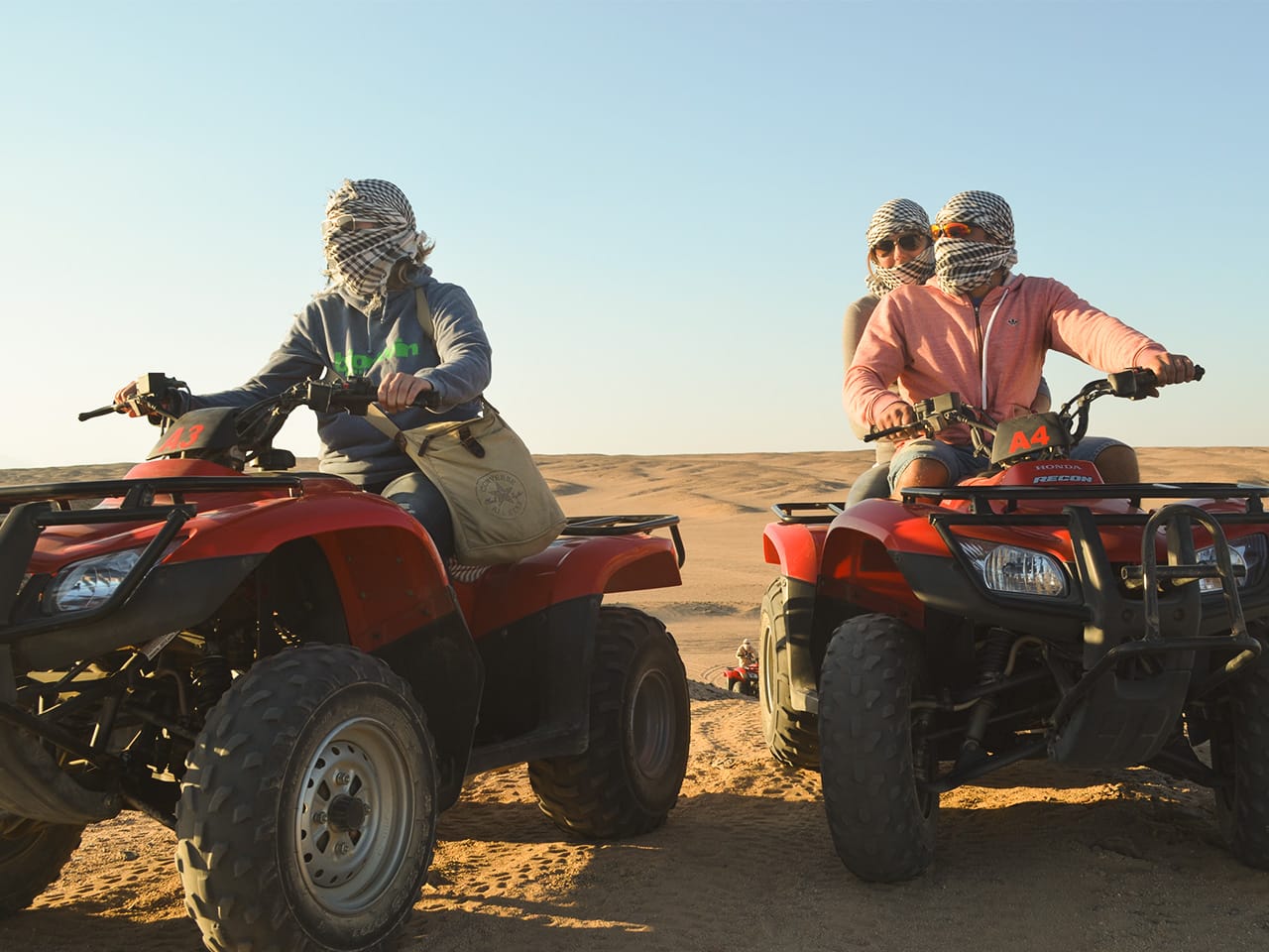Sahl Hasheesh Luxury Quad Desert Safari with Bedouin Tea