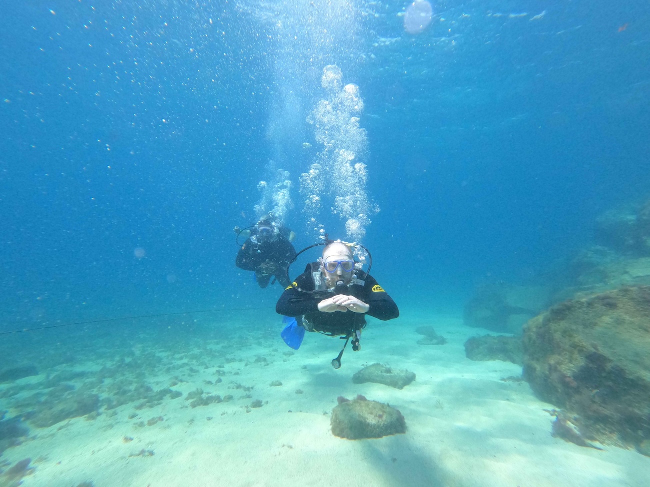 Bautismo de buceo en Caleta de Fuste