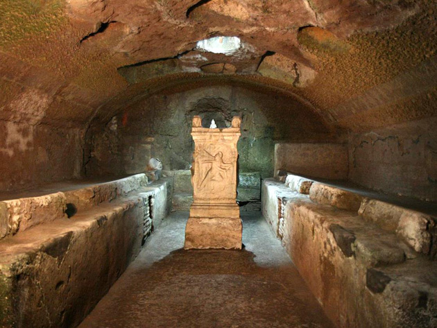 Discover Christian catacombs and ancient basilicas by minivan from Rome - Photo 5