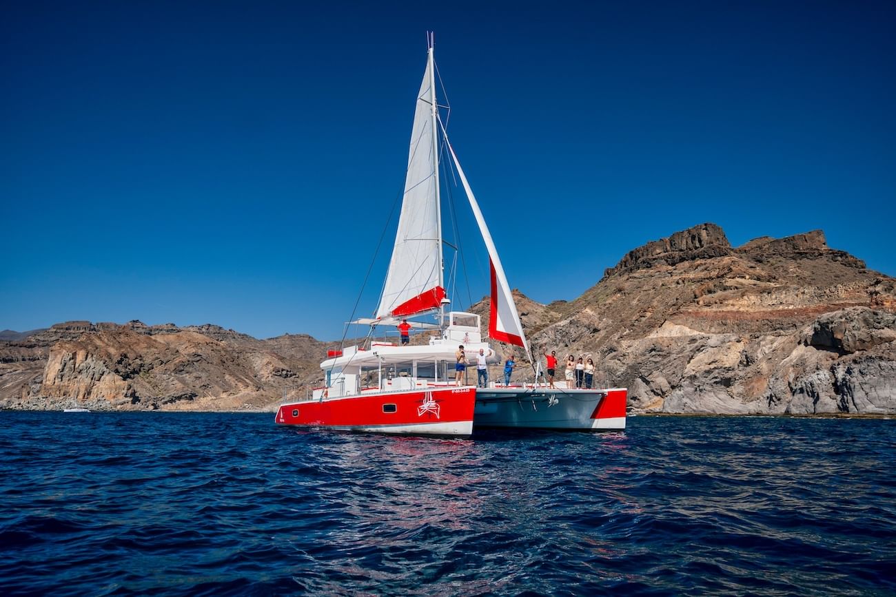 Puerto Rico Excellence Catamarán Tour, navega con estilo por el sur de Gran Canaria