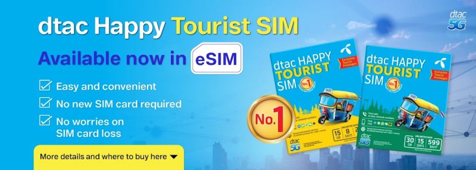 Phuket: Tourist Sim Card with Mobile Data Plan