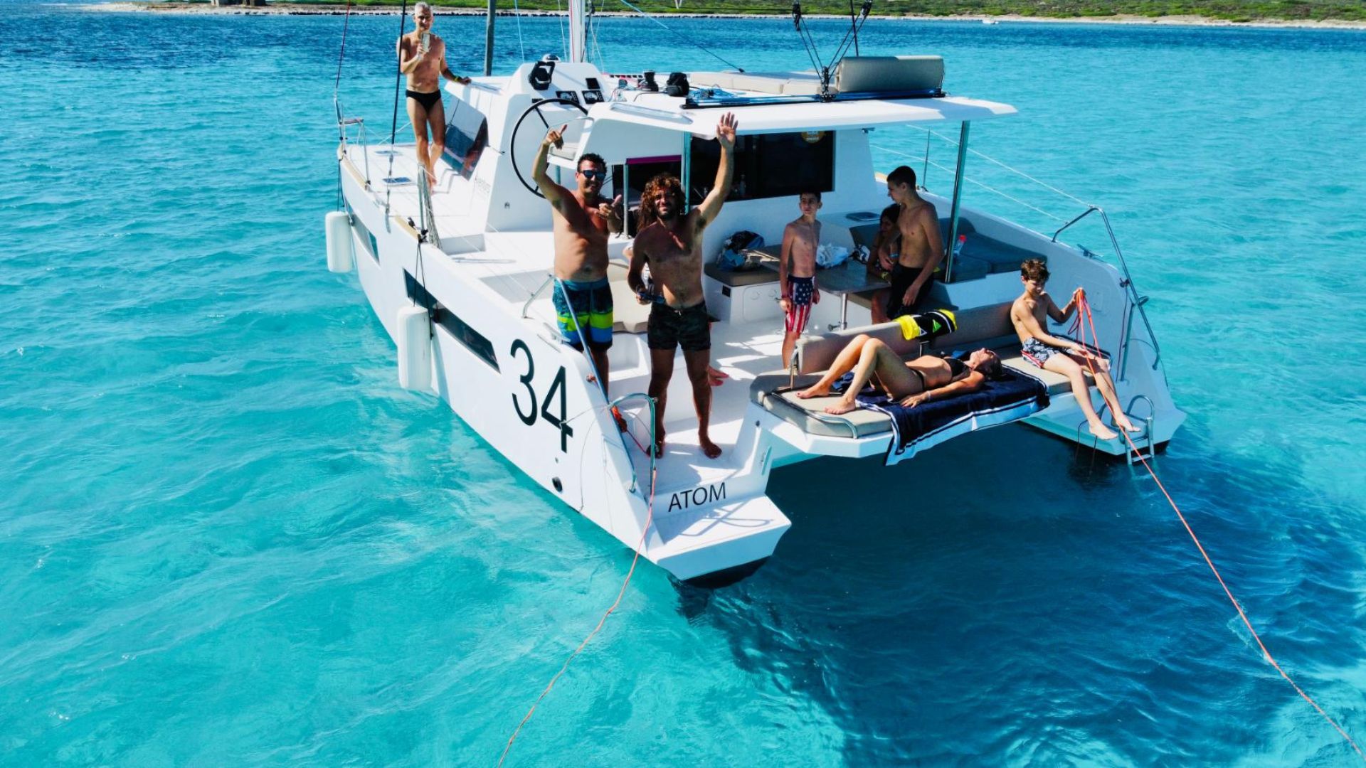 From Stintino: catamaran tour in the Gulf of Asinara - Photo 13